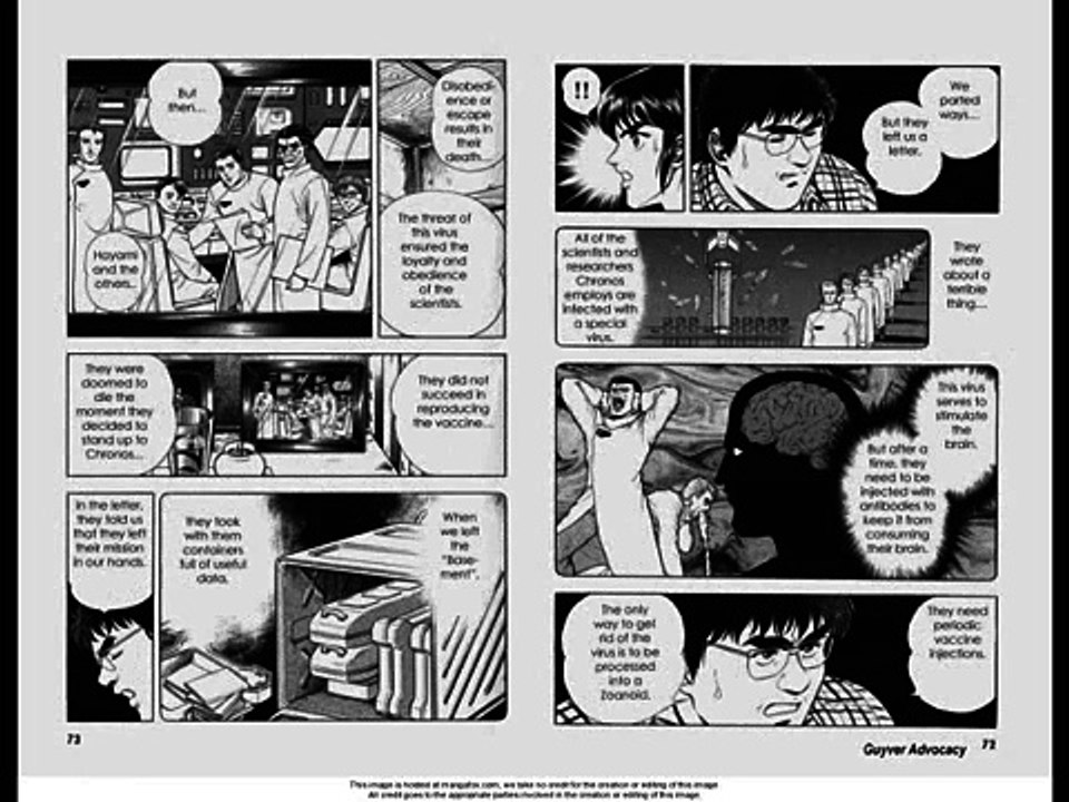 Guyver the return of Sho vol. 10 Chap. 60.
