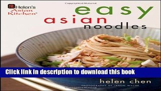 Read Easy Asian Noodles Ebook Free