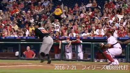 今日のイチロー全球リプレイ　2016.7. 21(現地20日)