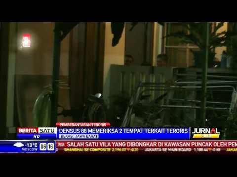 Diduga Teroris, Densus Geledah 2 Rumah di Bekasi