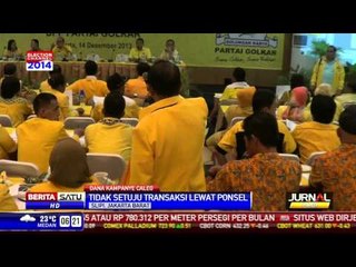 Transaksi Dana Kampanye Sistem Mobile, Kader Golkar Keberatan