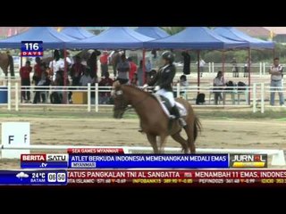 Atlet Berkuda Indonesia Raih Emas di SEA Games