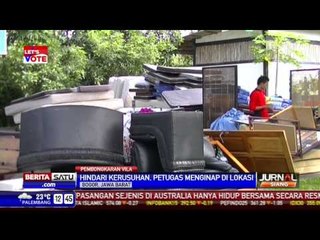 Sempat Bentrok, Pembongkaran Vila Liar Puncak Dilanjutkan