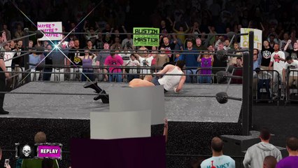 WWE 2K16 stone cold steve austin v dean ambrose highlights