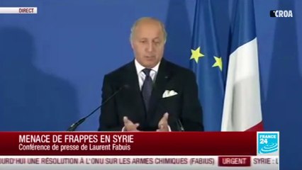 Mensonge d'état : Fabius et les attaques chimiques en Syrie