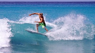 Surfing, Barbados, West Coast Jan 26