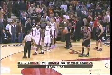 LeBron gets into an altercation with Noah [BTA]