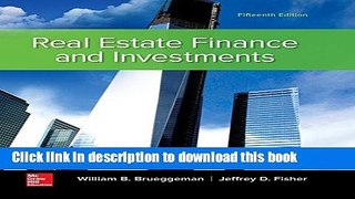 Read Real Estate Finance   Investments  Ebook Free