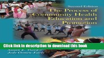 [PDF] Process of Community Health Education and Promotion [PDF] Full Ebook