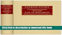 [PDF]  Commentaries on the Law of Bailments, With Illustrations from the Civil and Foreign Law.