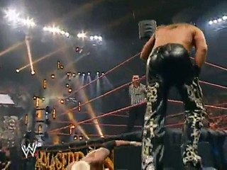 Mr. Kennedy oversells against Shawn Michaels