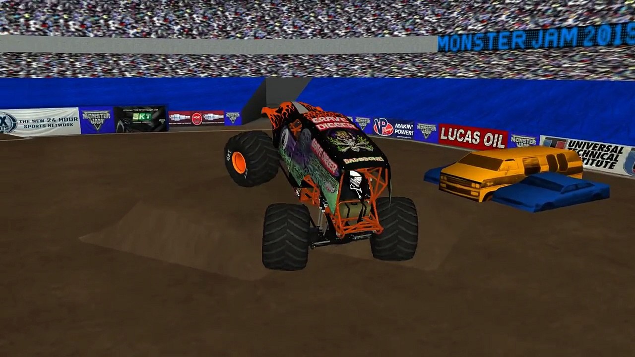 Rigs of Rods Monster Jam: World Finals 17 Grave Digger Showcase