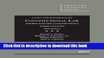 [PDF]  Cases and Materials on Constitutional Law, Themes for the Constitution s Third Century
