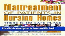 [PDF] Maltreatment of Patients in Nursing Homes: There Is No Safe Place (Haworth Pastoral Press