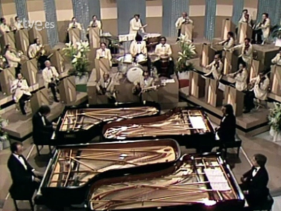 Augusto Alguero, Jesus Gluck, Manolo Gas y Agustin Serrano - Popurri del Piano