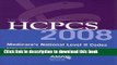 [Download] HCPCS 2008: Medicare s National Level II Codes: Color-Coded Complete Drug Index (Hcpcs