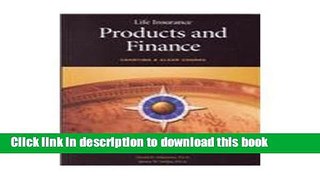 Read Books Life Insurance Products and Finance: Charting a Clear Course Ebook PDF