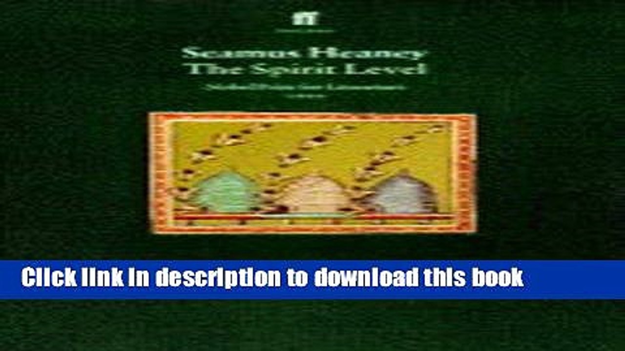 Download THE SPIRIT LEVEL [PDF] Online