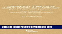 [PDF]  Corporations, Other Limited Liability Entities Partnerships: Statutory Documentary