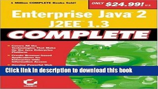 Download Enterprise Java2, J2EE 1.3 Complete PDF Free