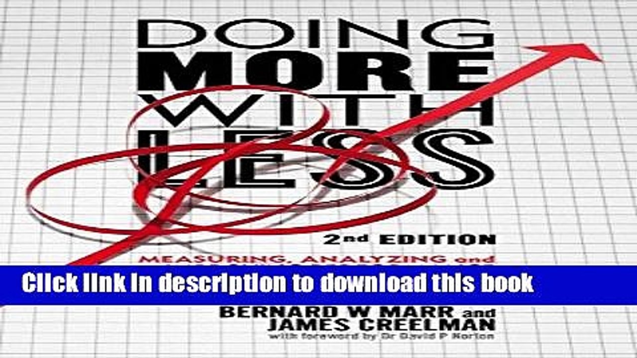 Read Doing More with Less 2nd edition: Measuring, Analyzing and Improving Performance in the