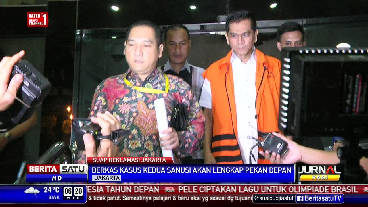 Berkas Kasus TPPU Sanusi Lengkap Pekan Depan