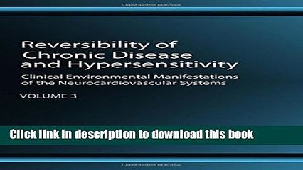 PDF Reversibility of Chronic Degenerative Disease and Hypersensitivity, Vol. 3: Diagnostic