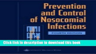 PDF Prevention and Control of Nosocomial Infections [PDF] Online