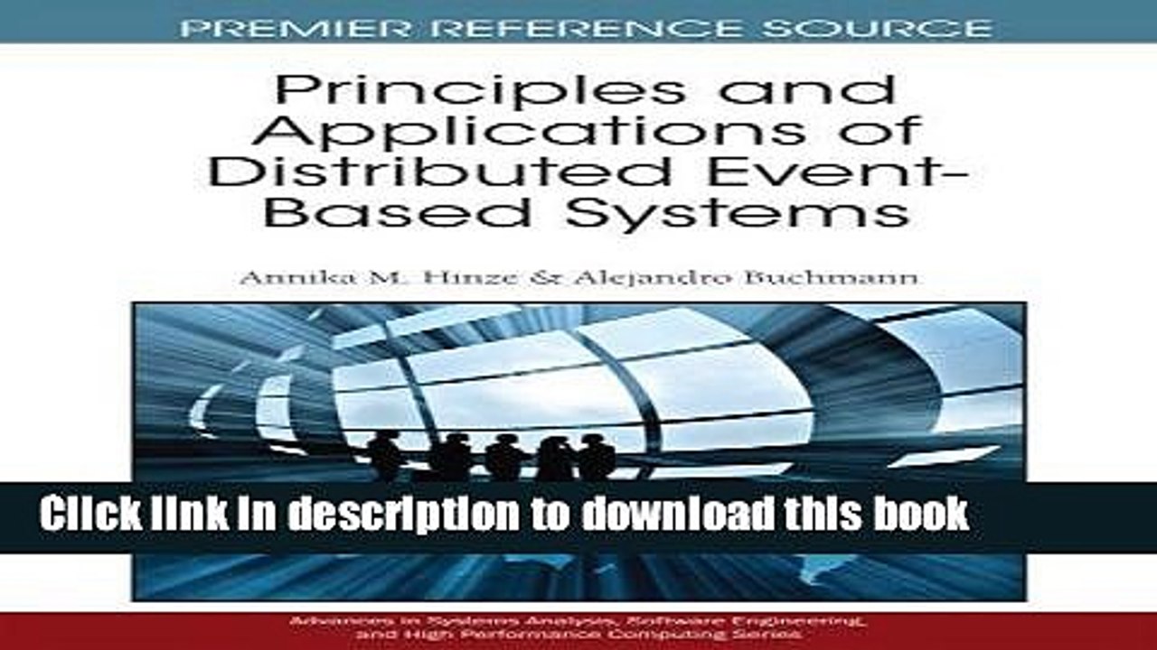 Read Principles and Applications of Distributed Event-Based Systems  PDF Online