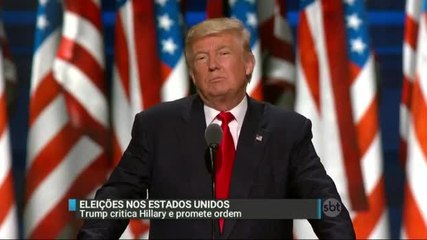 Donald Trump diz que Hillary Clinton é incapaz de tirar país da crise