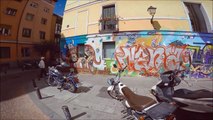 MADRID GOPRO GRAFFITI BCNLEGENDS BOMBING PERSIANAS CIERRES STREETART throwup flops pompa