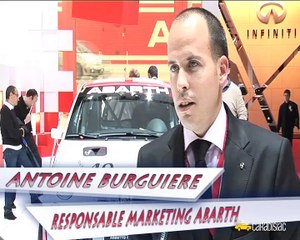 Paris 2008 : Antoine Burguière, responsable marketing Abarth (interview)