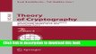 Read Theory of Cryptography: 13th International Conference, TCC 2016-A, Tel Aviv, Israel, January