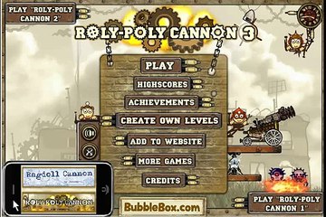 Roly-Poly Cannon 3 VideoWalkthrough (1-25 levels)