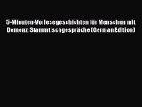 Download 5-Minuten-Vorlesegeschichten für Menschen mit Demenz: Stammtischgespräche (German