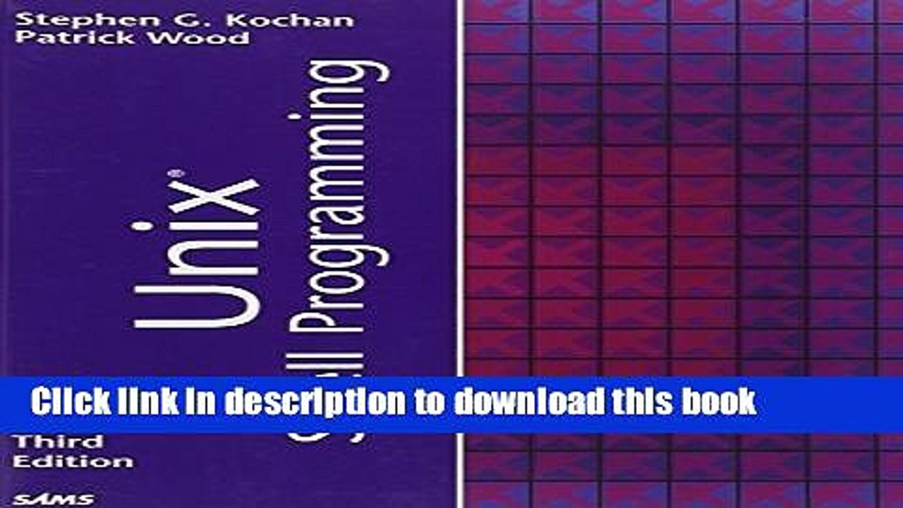 Read Unix Shell Programming (3rd Edition) by Kochan, Stephen G., Wood, Patrick (2003) Paperback
