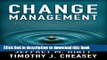 Read Change Management: The People Side of Change  Ebook Free