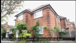 Semi-Detached House to let in Ipswich for £895 per month