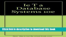 Download Database Systems: Design, Implementation, and Management  PDF Free