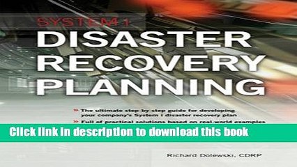 Download System i Disaster Recovery Planning  PDF Online