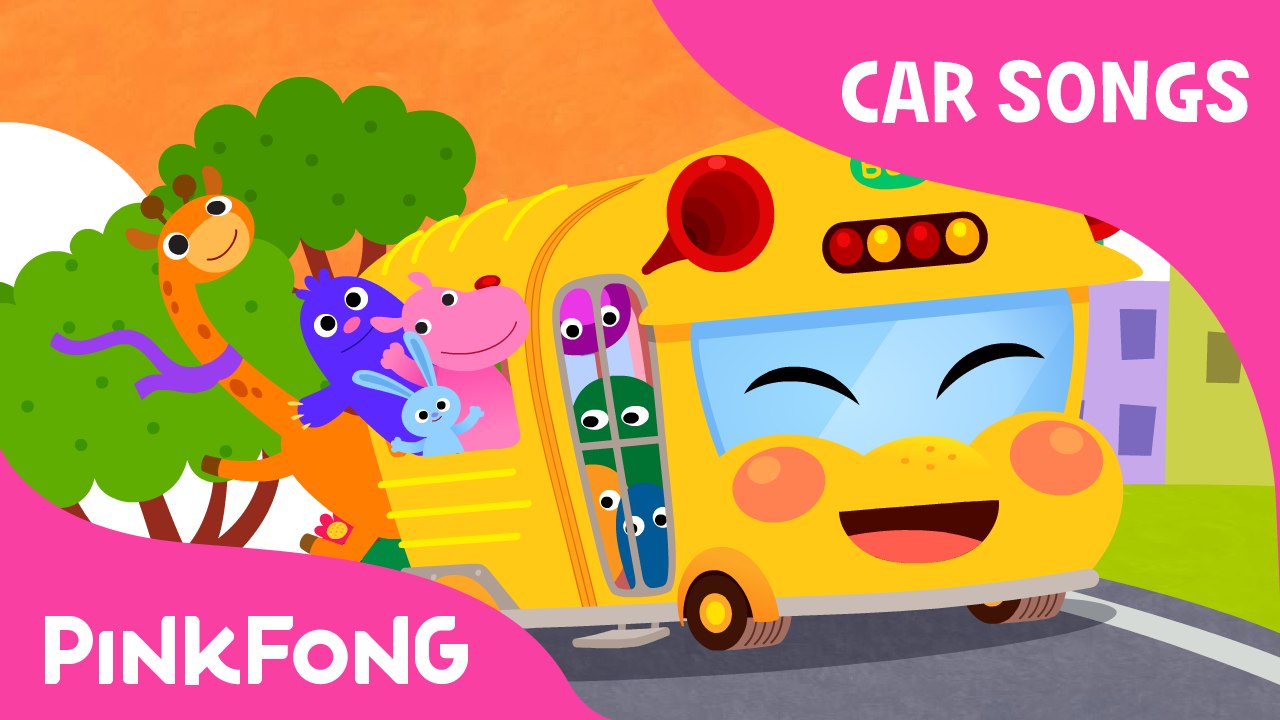 The Wheels on the Bus | Car Songs | PINKFONG Songs for Children