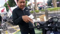 Honda NM4 Vultus Indonesia Motovlog Test Drive review Bali, honda big wing indonesia