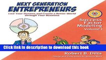 Read Next Generation Entrepreneurs: Live Your Dreams and Create a Better World Through Your