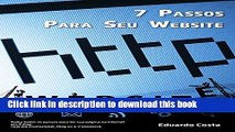 Read 7 Passos Para Seu Website (Portuguese Edition) Ebook Free
