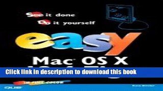 Download Easy MAC Os X, V104 Tiger (05) by Binder, Kate [Paperback (2005)]  PDF Online