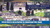 Download Book Gustav Klimt: Landscapes E-Book Download