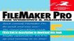 Read FileMaker Pro 55 for Windows   Macintosh Visual Quickstart Guide (02) by Hester, Nolan