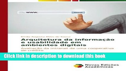 Read Arquitetura da informaÃ§Ã£o e usabilidade em ambientes digitais: AvaliaÃ§Ã£o da intranet de