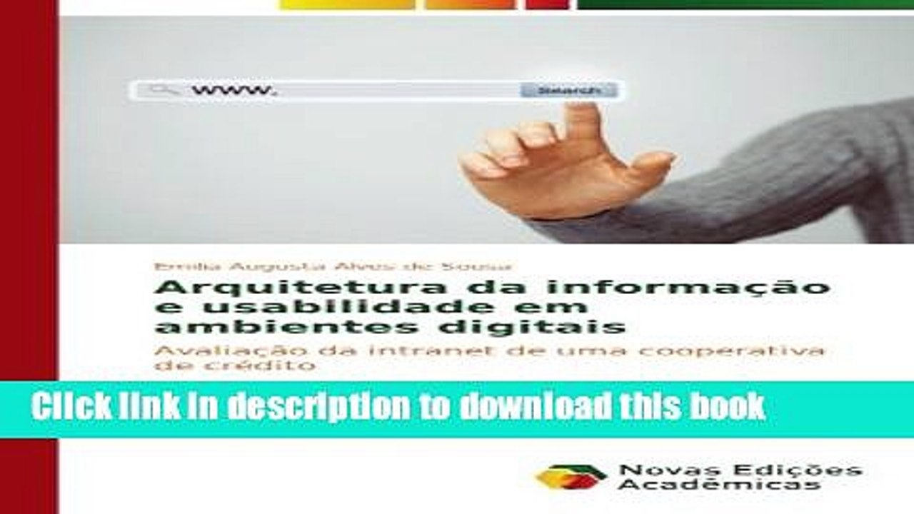 Read Arquitetura da informaÃ§Ã£o e usabilidade em ambientes digitais: AvaliaÃ§Ã£o da intranet de