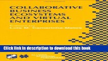 Read Collaborative Business Ecosystems and Virtual Enterprises: IFIP TC5 / WG5.5 Third Working